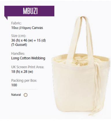 MBUZI Canvas Bag