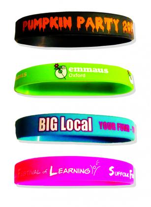 Printed Silicone Wristband