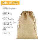 SMALL Jute SACK