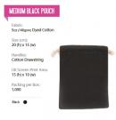 MEDIUM BLACK POUCH