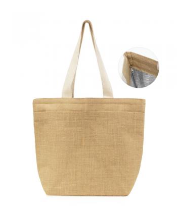CHUGU Jute Cooler Bag