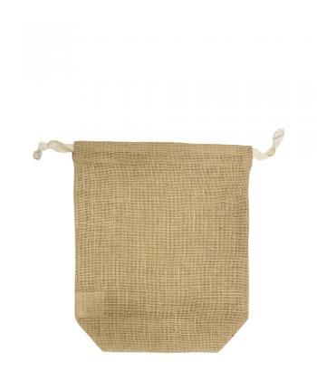 LARGE JUTE POUCH