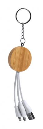 keyring USB charger cable