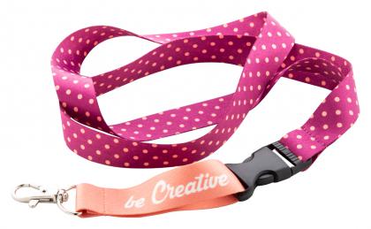 custom sublimation lanyard