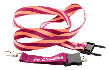 custom sublimation lanyard