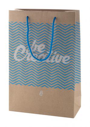 custom made paper shopping bag, medium
