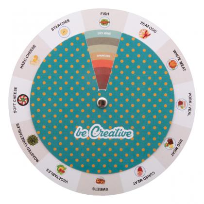 wine pairing disc