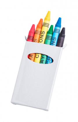 6 pc crayon set