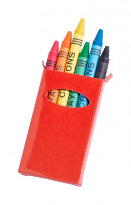 6 pc crayon set