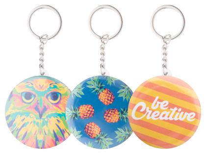 pin button keyring