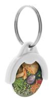 trolley coin keyring