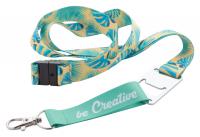 custom sublimation lanyard