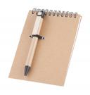 notebook with pen