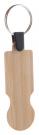 bamboo trolley coin keyring