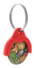 trolley coin keyring