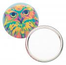 pin button pocket mirror