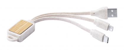 keyring USB charger cable