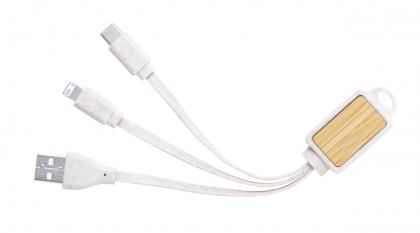 keyring USB charger cable