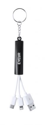 keyring USB charger cable