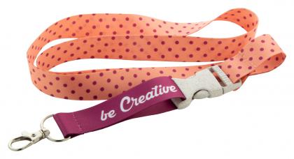 custom sublimation lanyard