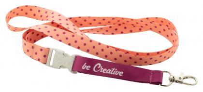 custom sublimation lanyard