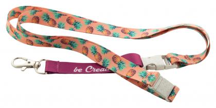 custom sublimation lanyard
