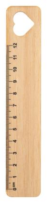 bamboo ruler, heart