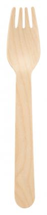 wooden cutlery, fork