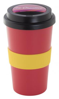 customisable thermo mug, lid