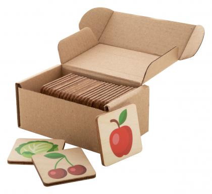 memory game, fruits and veggies
