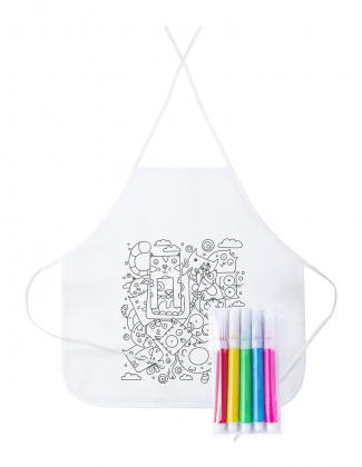 colouring apron