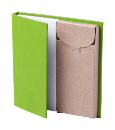 notepad with pencils