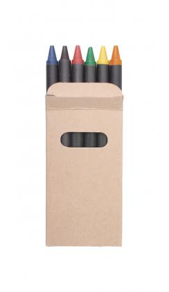 set of 6 crayons