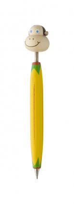 wooden ballpoint pen, monkey