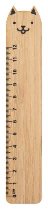 bamboo ruler, cat