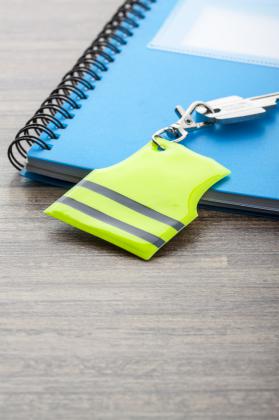 mini reflective vest keyring