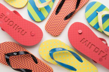 customisable beach slippers - sole