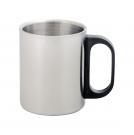 double metal mug