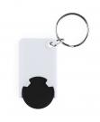 trolley coin keyring