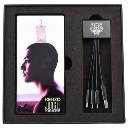 Neptune Gift Set with 5000mAh Power Bank and C24 3 in 2 long Charging Cable
