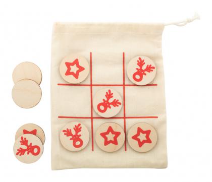 tic-tac-toe, reindeer & star
