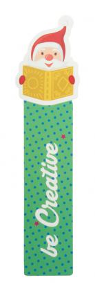 Christmas bookmark, Santa