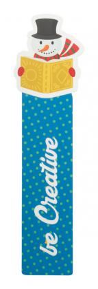 Christmas bookmark, snowman