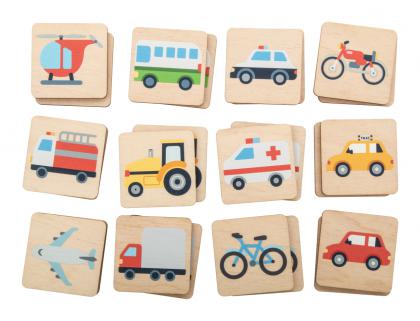 memory game, vehicles