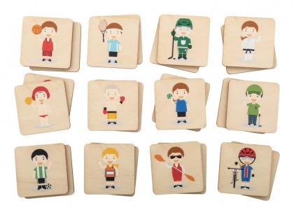 memory game, landmarks