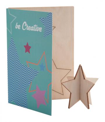 Christmas card, star