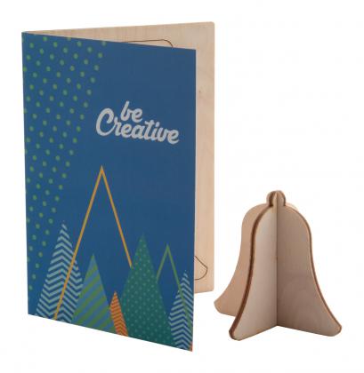 Christmas card, bell