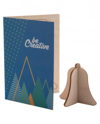 Christmas card, gift box