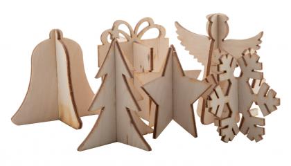 Christmas card, gift box