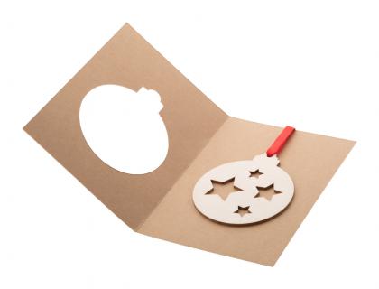 Christmas card, ball